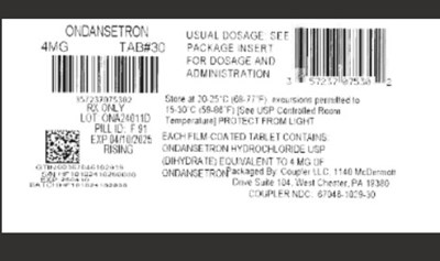 Label (Ondasetron 4mg)